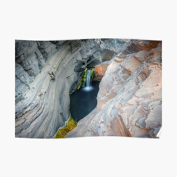 Small Waterfall Poster