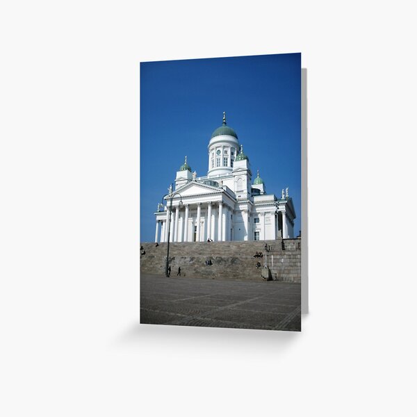 Helsinki Lutheran Cathedral Greeting Card