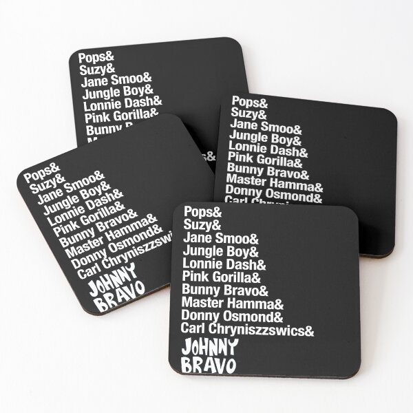 Item preview, Johnny Bravo™ Characters List designed and sold by azule1.