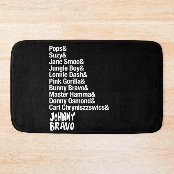 Item preview, Johnny Bravo™ Characters List designed and sold by azule1.