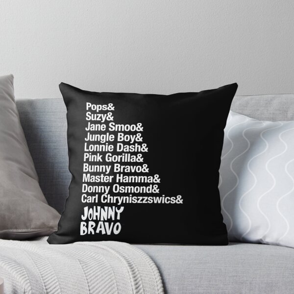 Item preview, Johnny Bravo™ Characters List designed and sold by azule1.