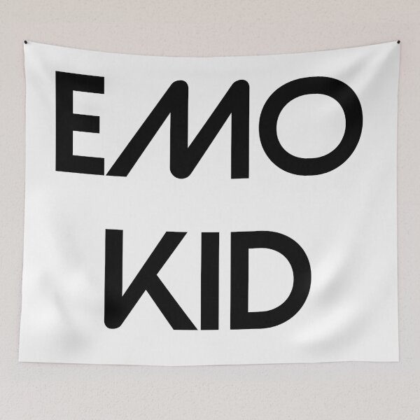 Aperçu de l'œuvre Emo Kid créée et vendue par typoedheart.