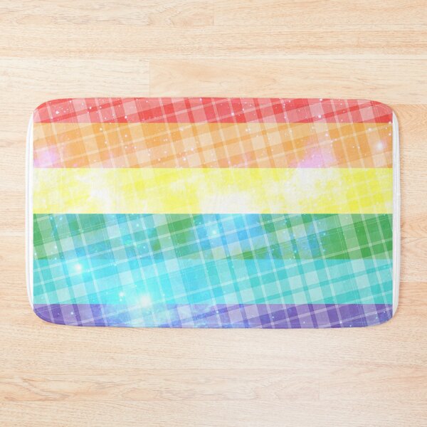 Item preview, Plaid space themed gay flag  designed and sold by Jemjae1112.