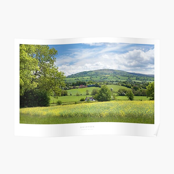 Shipton, Shropshire Poster
