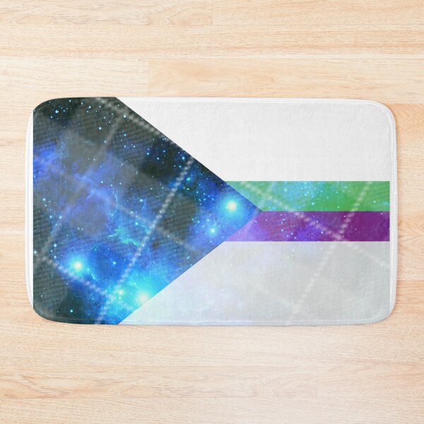 Item preview, Plaid space themed demisexual demiromantic flag designed and sold by Jemjae1112.