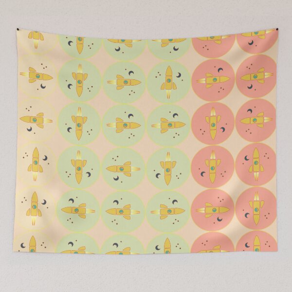 Item preview, Spaceships pattern designed and sold by Gaspar Avila.