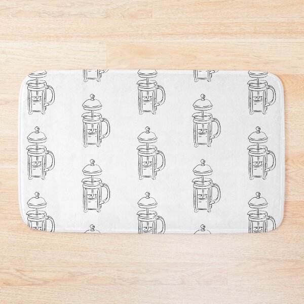 Item preview, french press designed and sold by Devon Bailey.