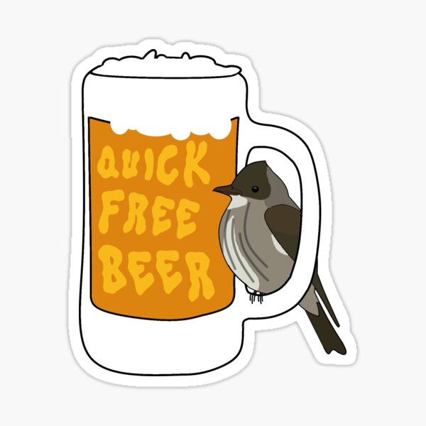 Olive Sided Flycatcher Sticker