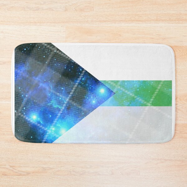 Item preview, Plaid space themed demiromantic flag designed and sold by Jemjae1112.