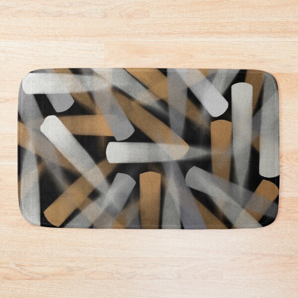 Item preview, Gold and Silver Digitally Painted Brush Strokes designed and sold by Elsy's Art.