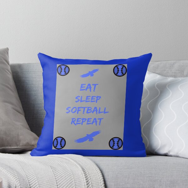 Item preview, Eat Sleep Softball Repeat designed and sold by SEEphotos7171.