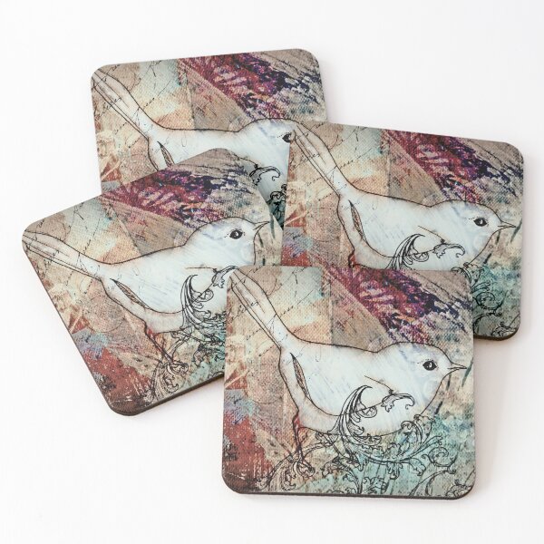 Item preview, Sepia birdie designed and sold by Dominique Gwerder.