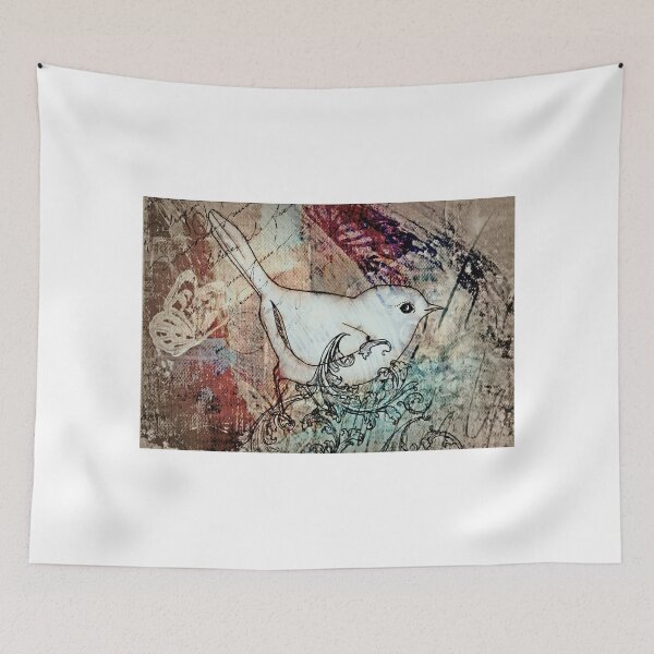 Item preview, Sepia birdie designed and sold by Dominique Gwerder.