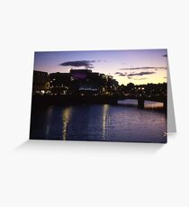 An Irish evening Greeting Card
