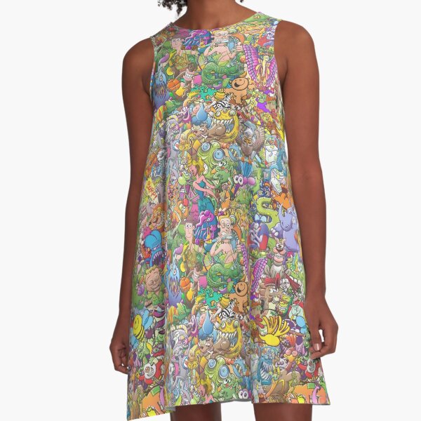 Creatures festival A-Line Dress