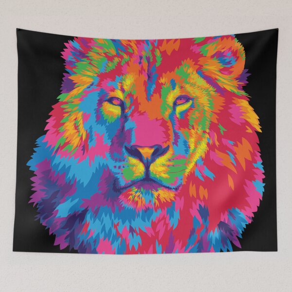 Item preview, Rainbow Lion's Mane designed and sold by polliadesign.