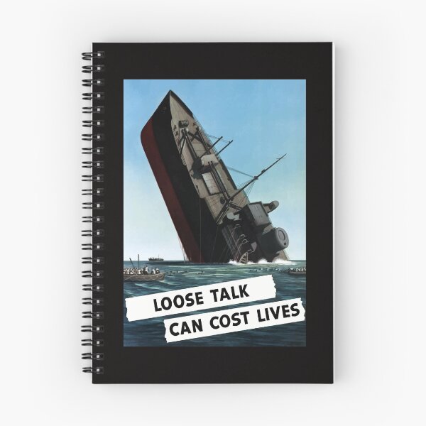 Item preview, Loose Talk Can Cost Lives  designed and sold by warishellstore.