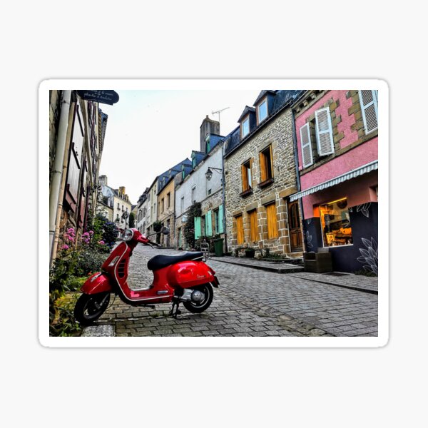 Auray Vespa Sticker