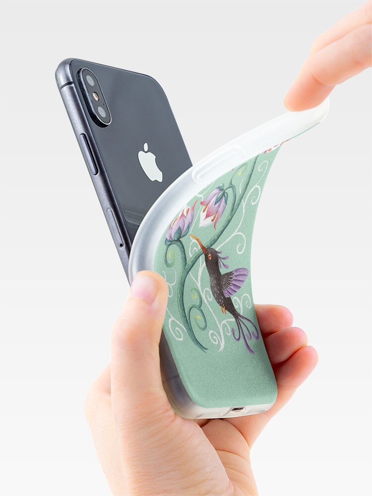 Alternate view of Hummingbird iPhone Case & Cover