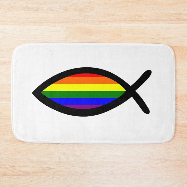 Item preview, Pride Jesus Fish Christianity Unity in Faith designed and sold by sweetsixty.