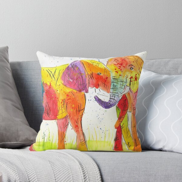 Item preview, Colourful Elephants in Love designed and sold by Casimirasart.