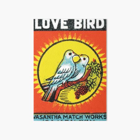 Love Birds Art Board Print
