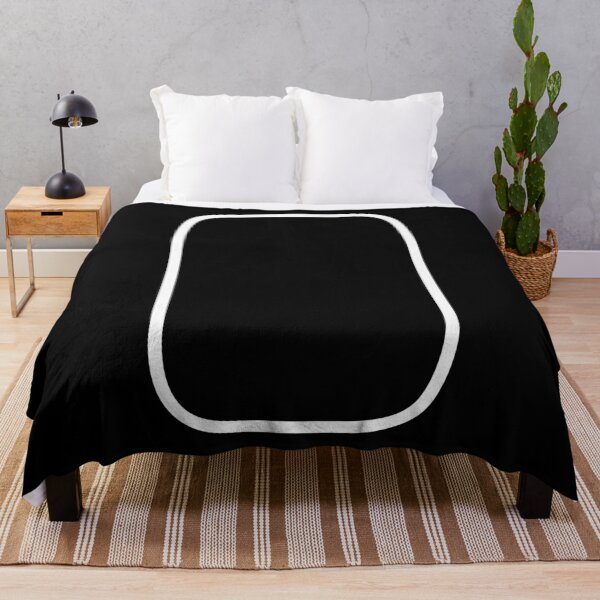 Item preview, Superellipse Shape | White on Black Ground - Minimalism Art Design designed and sold by Dator.