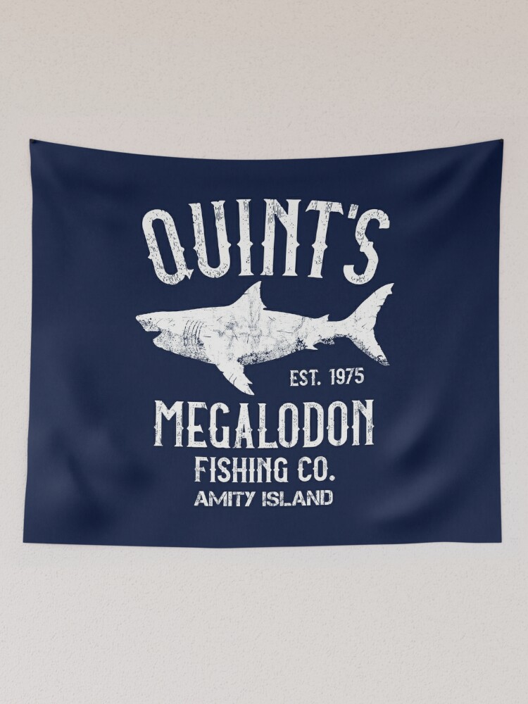 Quint's Megalodon Shark Fishing - The Meg Poster for Sale by IncognitoMode