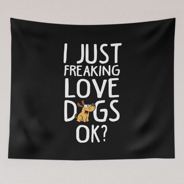 Item preview, Love Dogs Funny Dog Lover Gift designed and sold by KsuAnn.