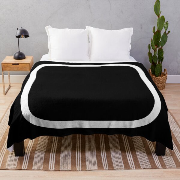 Item preview, Squircle Shape | White on Black Ground - Minimalism Art Design designed and sold by Dator.