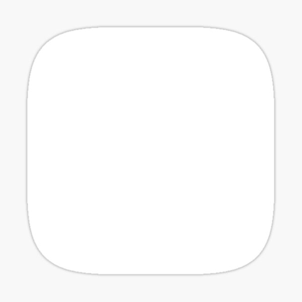 Artikel-Vorschau von Squircle Shape | Weiß auf schwarzem Grund - Minimalismus Art Design, designt und verkauft von Dator.