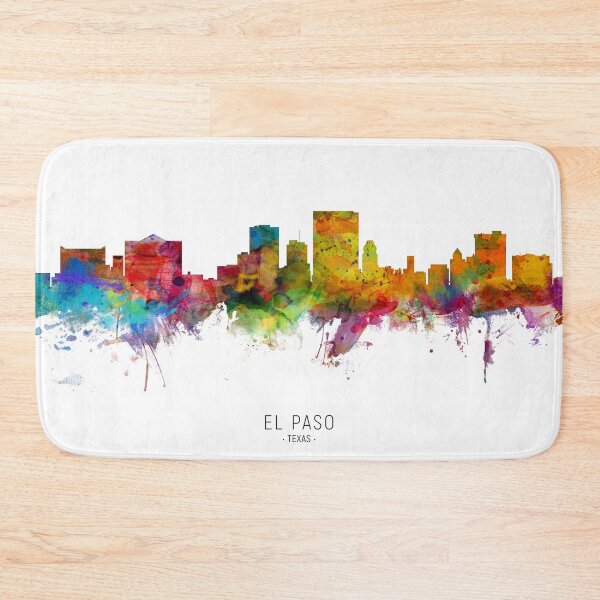 Item preview, El Paso Texas Skyline designed and sold by ArtPrints.