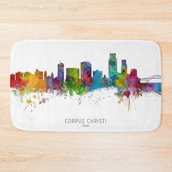 Item preview, Corpus Christi Texas Skyline designed and sold by ArtPrints.
