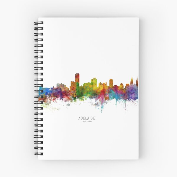 Item preview, Adelaide Australia Skyline designed and sold by ArtPrints.