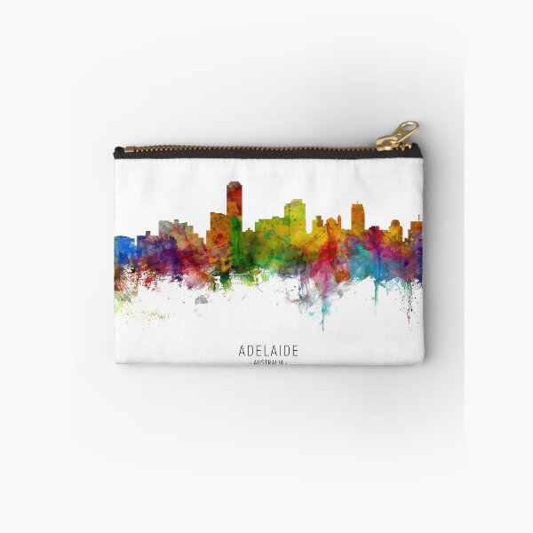 Item preview, Adelaide Australia Skyline designed and sold by ArtPrints.