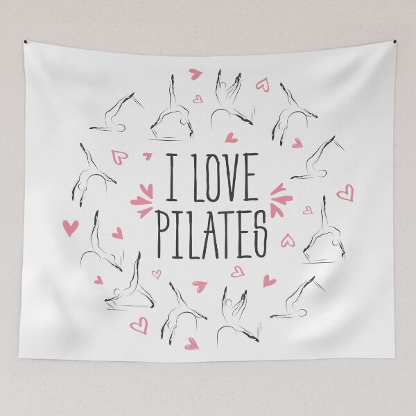 Item preview, Pilates poses in shape of a circle designed and sold by sashica.