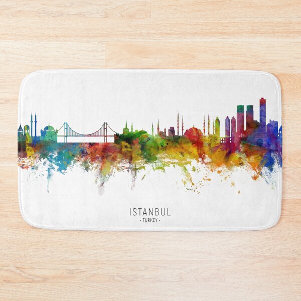 Item preview, Istanbul Turkey Skyline designed and sold by ArtPrints.