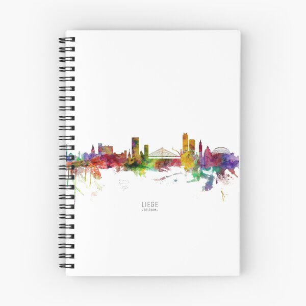 Item preview, Liege Belgium Skyline designed and sold by ArtPrints.