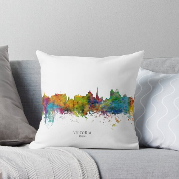 Item preview, Victoria Canada Skyline designed and sold by ArtPrints.