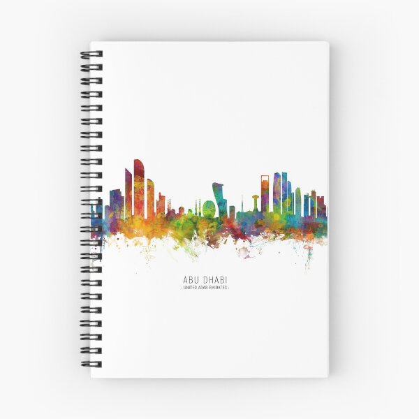 Item preview, Abu Dhabi Skyline designed and sold by ArtPrints.