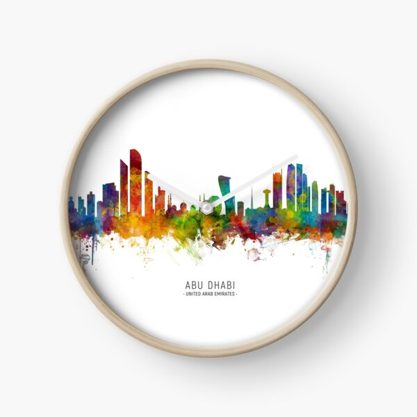 Item preview, Abu Dhabi Skyline designed and sold by ArtPrints.