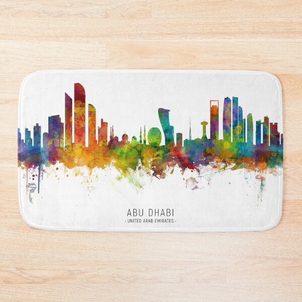 Item preview, Abu Dhabi Skyline designed and sold by ArtPrints.