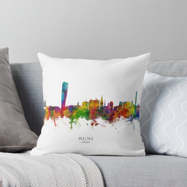 Item preview, Malmo Sweden Skyline designed and sold by ArtPrints.