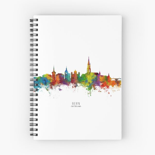 Artikelvorschau, Bern Switzerland Skyline entworfen und verkauft von ArtPrints.