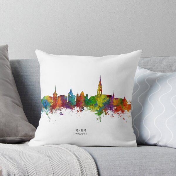 Artikelvorschau, Bern Switzerland Skyline entworfen und verkauft von ArtPrints.