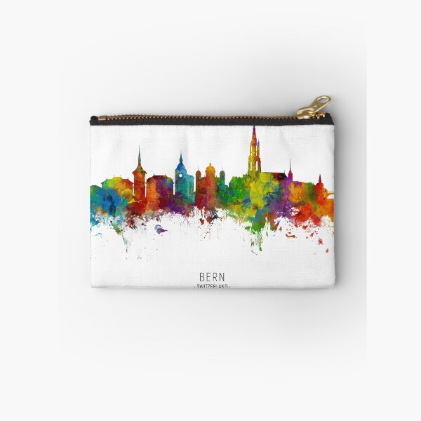 Aperçu de l'œuvre Bern Switzerland Skyline créée et vendue par ArtPrints.
