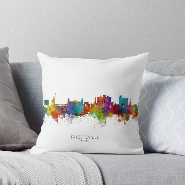 Item preview, Fayetteville Arkansas Skyline designed and sold by ArtPrints.