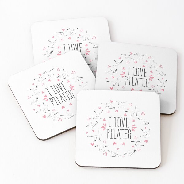 Item preview, Pilates poses in shape of a circle designed and sold by sashica.