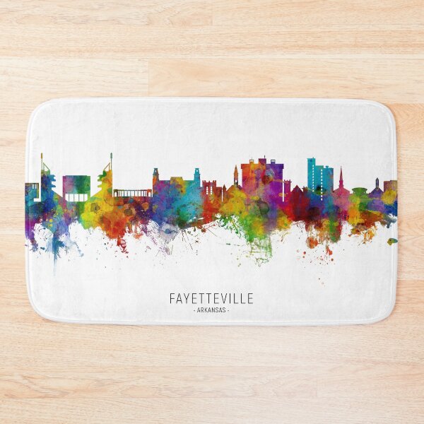 Item preview, Fayetteville Arkansas Skyline designed and sold by ArtPrints.