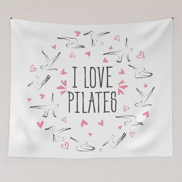Item preview, Pilates poses in shape of a circle designed and sold by sashica.